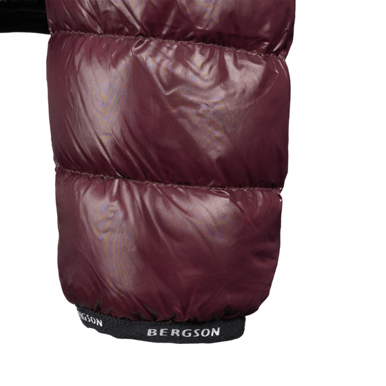 Damska kurtka puchowa BERGSON CELSIUS PLUM