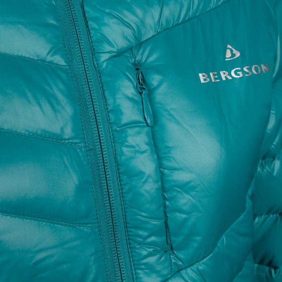 Damska kurtka puchowa BERGSON CELSIUS Ocean