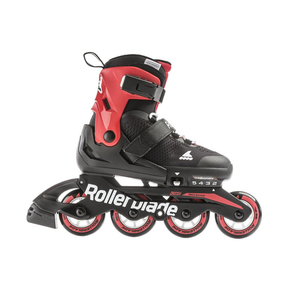 Rolki rekreacyjne ROLLERBLADE Microblade black/red