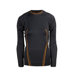 Koszulka termiczna z długim rękawem BERGSON APOGEE TD LS Charcoal