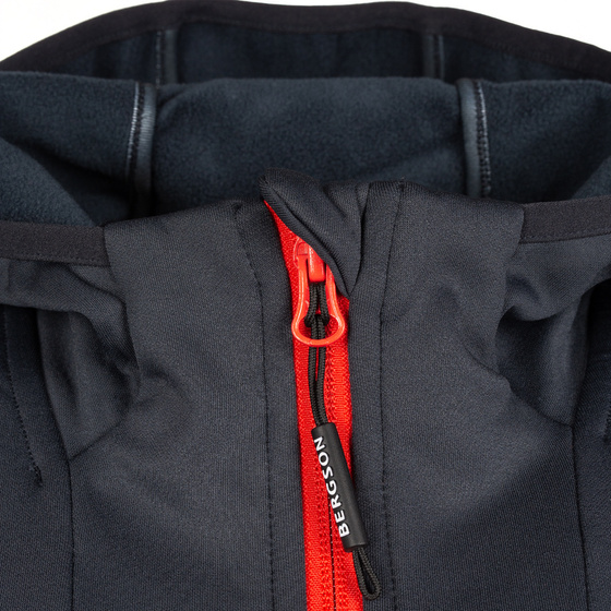 Męska bluza stretch BERGSON ACT ebony
