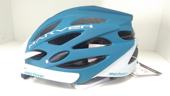 Kask rowerowy METEOR MARVEN morski/szary