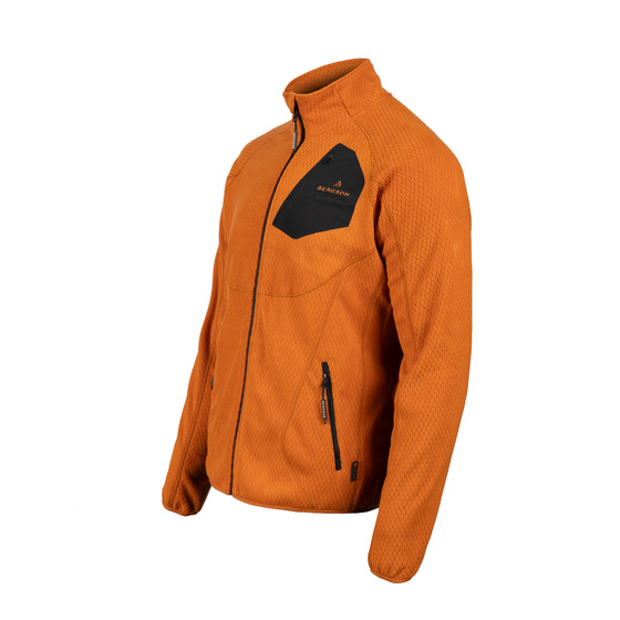 Męska bluza polarowa Warmpile BERGSON MISTBOUND Rust