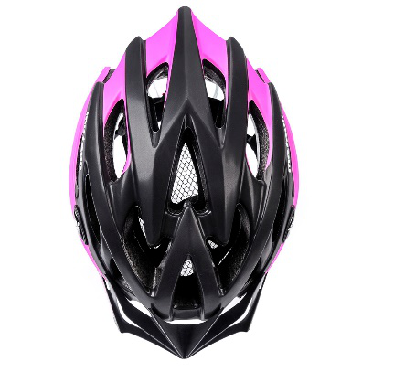 Kask rowerowy METEOR MV29 UNREST czarno/różowy