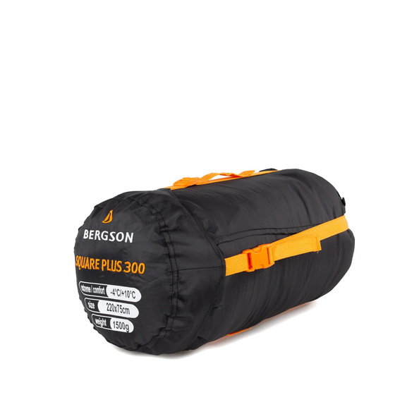 Śpiwór BERGSON SQUARE Plus 300 Black