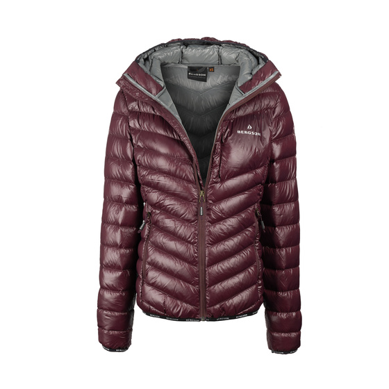 Damska kurtka puchowa BERGSON CELSIUS PLUM