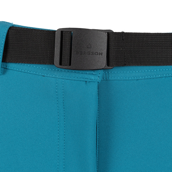 Spodnie Damskie Softshell BERGSON MONA Ocean Blue