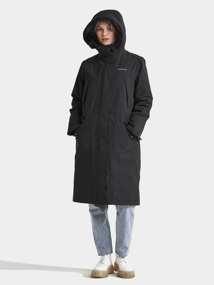 Damska Kurtka Parka Didriksons Nicolina (060) black