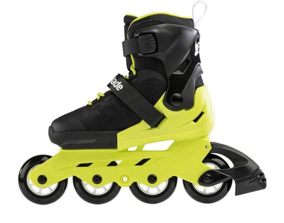 Rolki rekreacyjne ROLLERBLADE Microblade black/neon yellow