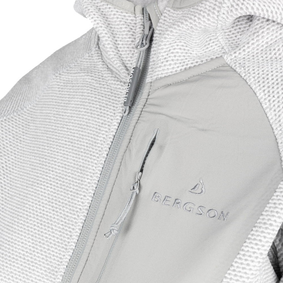 Damska bluza Polarowa BERGSON EVERWARM WP Light Grey