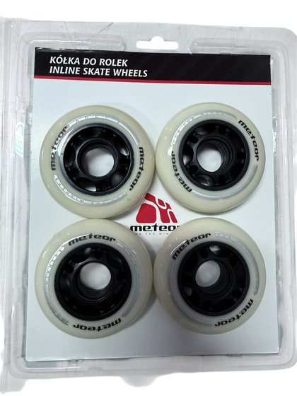 Kółka do łyżworolek METEOR PU 72x 22 mm 4szt. 