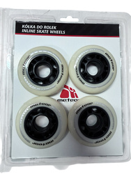 Kółka do łyżworolek METEOR PU 72x 22 mm 4szt.