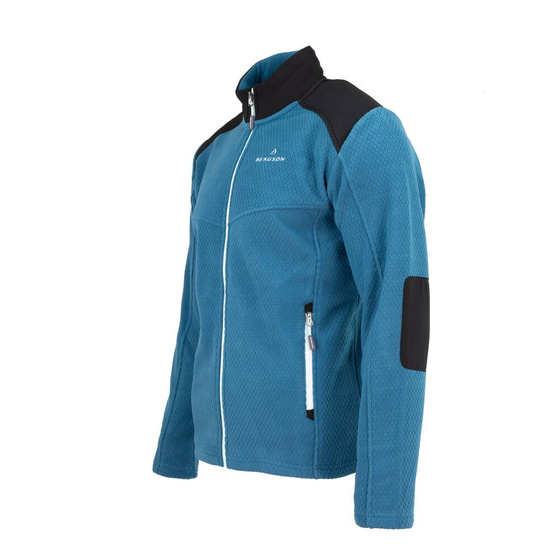 Męska bluza polarowa BERGSON URHO WRP BLUE
