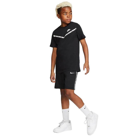 Dziecięce spodenki NIKE NSW Swoosh Tape czarne