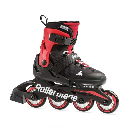 Rolki rekreacyjne ROLLERBLADE Microblade black/red