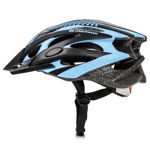 Kask rowerowy METEOR MV29 czarno-niebieski