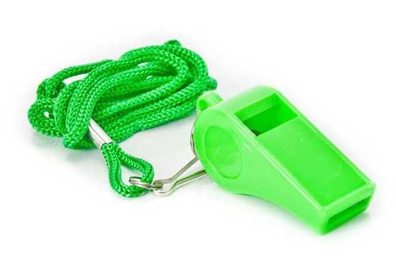 Gwizdek plastikowy ALLRIGHT GREEN