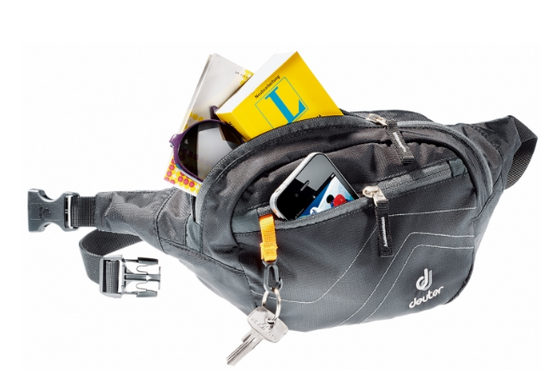 Saszetka biodrowa nerka Deuter Belt I black