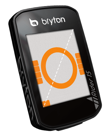 Komputer rowerowy GPS  BRYTON Rider 15E