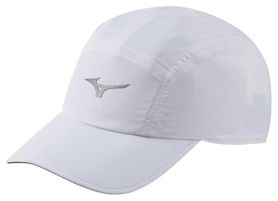 Czapka dla biegaczy Mizuno Drylite Run Cap biała