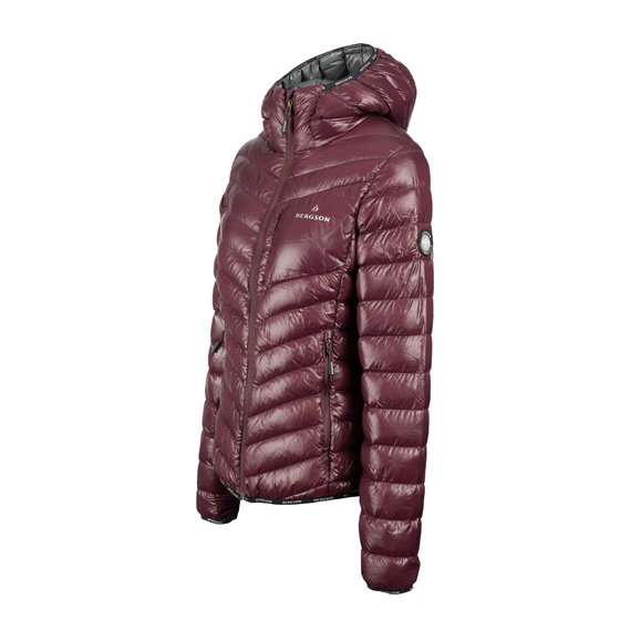 Damska kurtka puchowa BERGSON CELSIUS PLUM