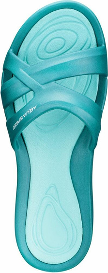 Damskie klapki AQUA SPEED Panama turkus