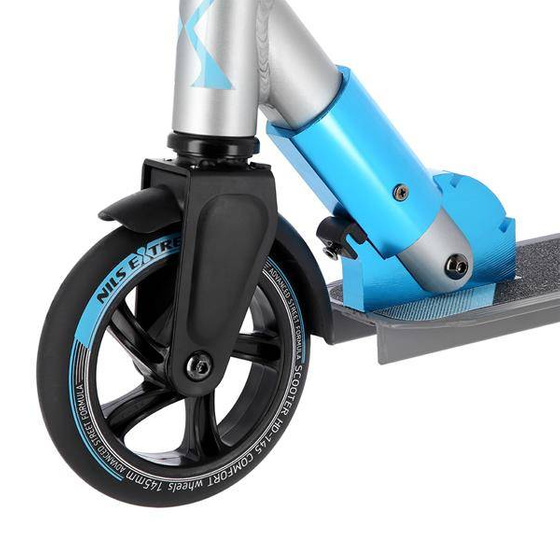 Hulajnoga aluminiowa NILS EXTREME HD145 graphite-blue