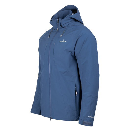 Kurtka Męska 3w1 BERGSON EVERFOLK 3in1 STX NAVY