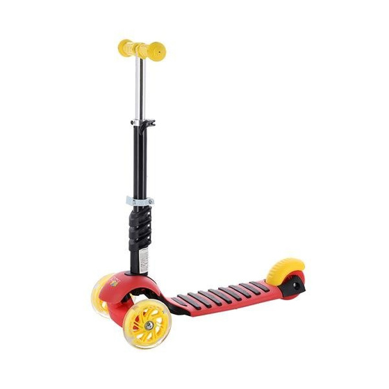 HULAJNOGA DZIECIĘCA NILS EXTREME HLB07 4w1 BLACK-YELLOW-RED