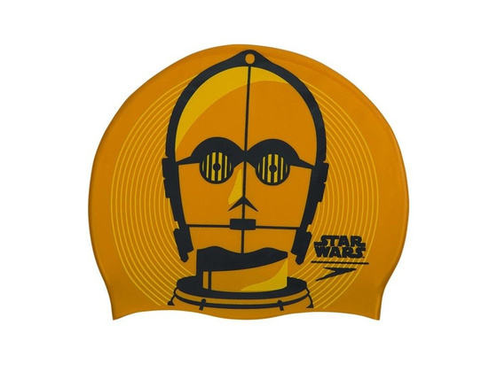 Czepek SPEEDO Slogan Print (C797) gold/grey