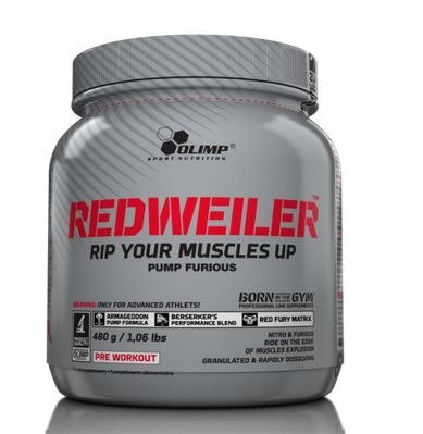 OLIMP Redweiler przedtreningówka 480g