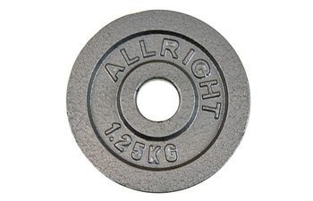 Obciążenie żeliwne talerz  ALLRIGHT 1,25 kg 28mm