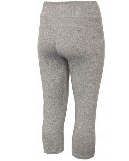 Damskie legginsy 3/4 4F H4L19 SPDF001 szary melanż
