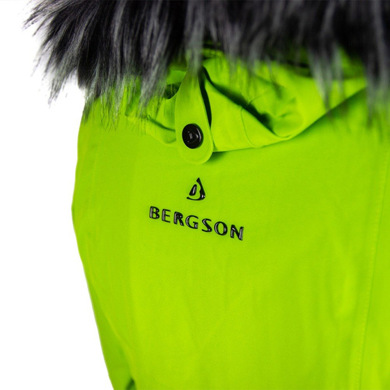 Damska kurtka narciarska BERGSON ICEBIRD STX Lime