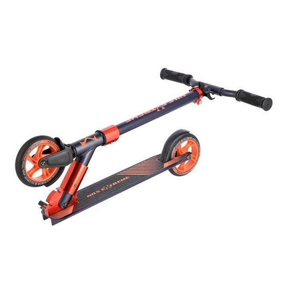 Hulajnoga aluminiowa NILS EXTREME HD145 pomarańczowa