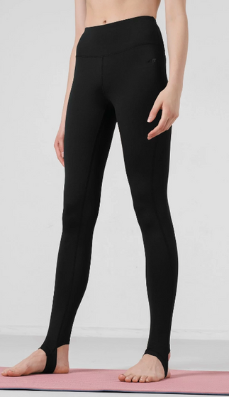 Damskie legginsy do jogi 4F H4L22 SPDF017 czarne
