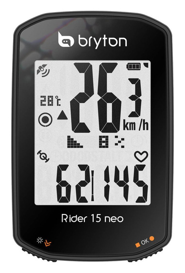 Komputer rowerowy GPS  BRYTON Rider 15 NEO