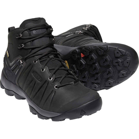 Męskie buty trekkingowe KEEN VENTURE MID WP blk/magnet