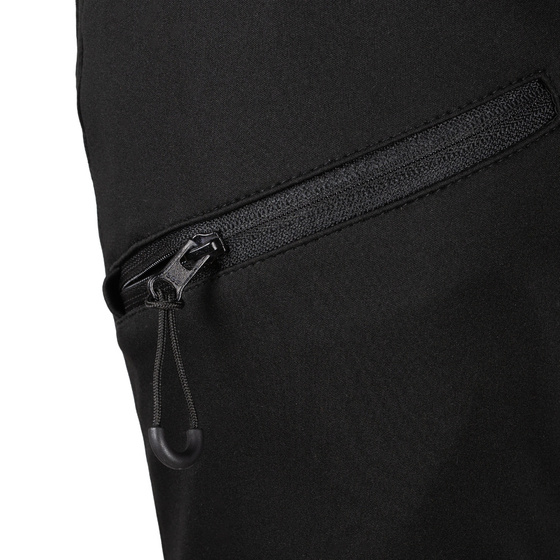Damskie spodnie trekkingowe BERGSON FETTLE SS Softshell Black