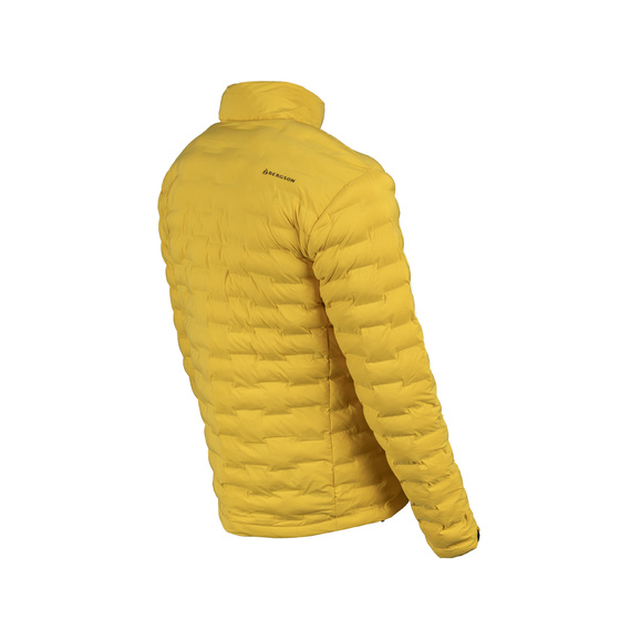 Kurtka Primaloft Męska BERGSON SOLACE Mustard