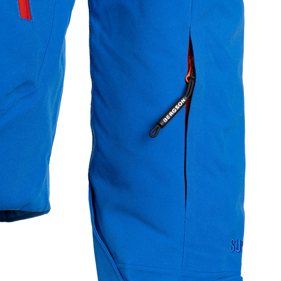 Męska kurtka narciarska BERGSON AXEN STX Director Blue