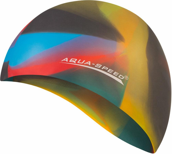 Czepek pływacki  silikonowy AQUA SPEED BUNT kol.87