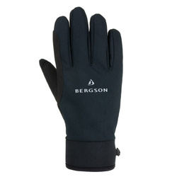 Rękawice Męskie Softshell BERGSON BN-116 SS Black