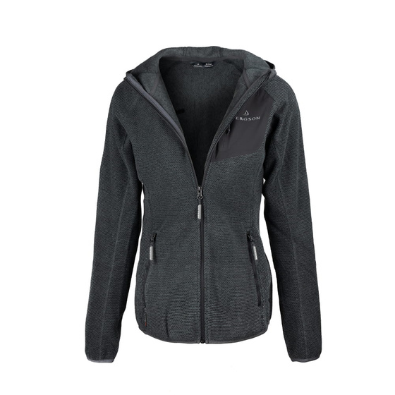 Damska bluza Polarowa BERGSON EVERWARM WP Charcoal
