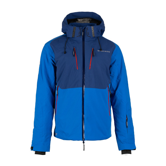 Męska kurtka narciarska BERGSON AXEN STX Director Blue