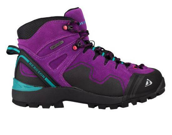 Damskie buty hikingowe BERGSON NYIKA Mid STX Purple