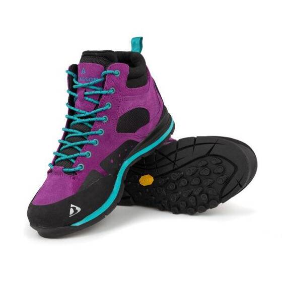 Damskie buty hikingowe BERGSON SOIRA Mid STX purple/black
