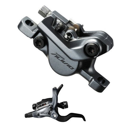 Hamulec tarczowy tylny + manetka Shimano Alivio M4050 RRARA170P