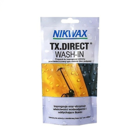Impregnat do odzieży przeciwdeszczowej Nikwax TX Direct Wash-in 100 ml