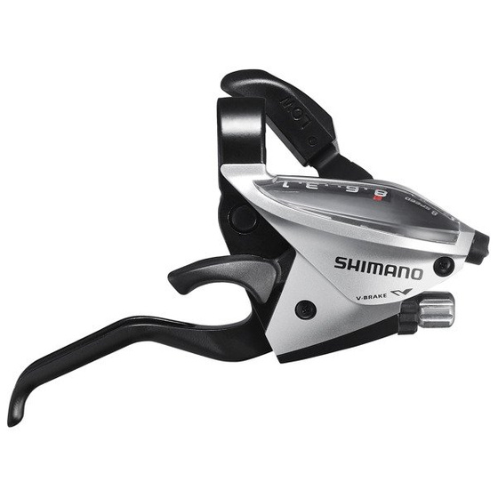 Klamkomanetka Shimano Altus ST-EF510 prawa 8 rzędowa srebrna